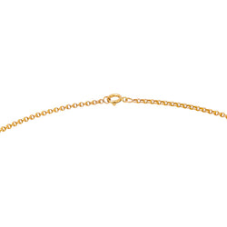 Collier maille Jaseron Or rose