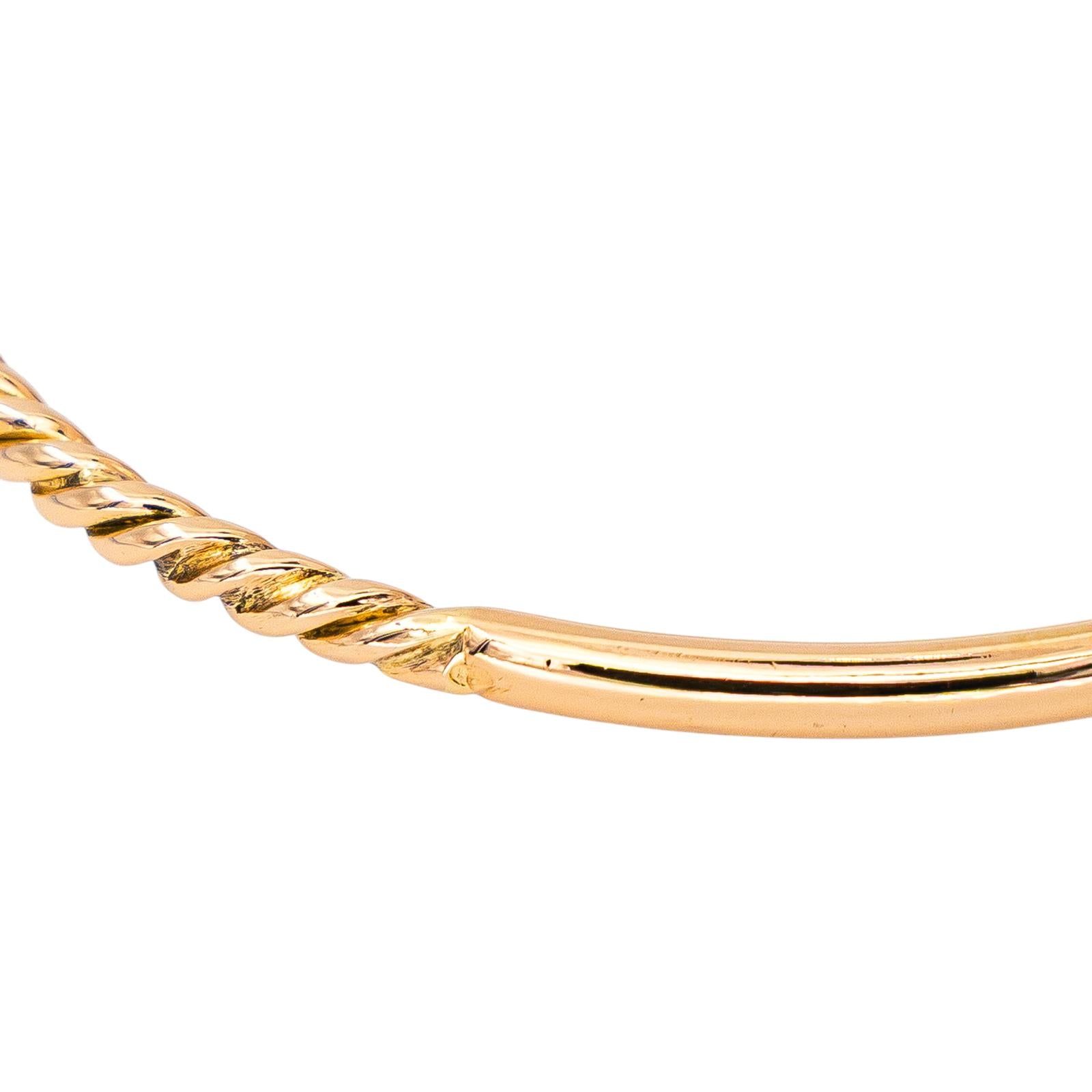 Bracelet Jonc Or rose