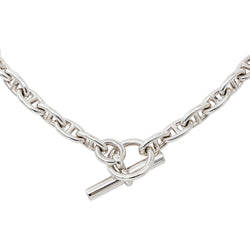 Hermès Collier Pierre Lefèvre Chaîne d'ancre Argent