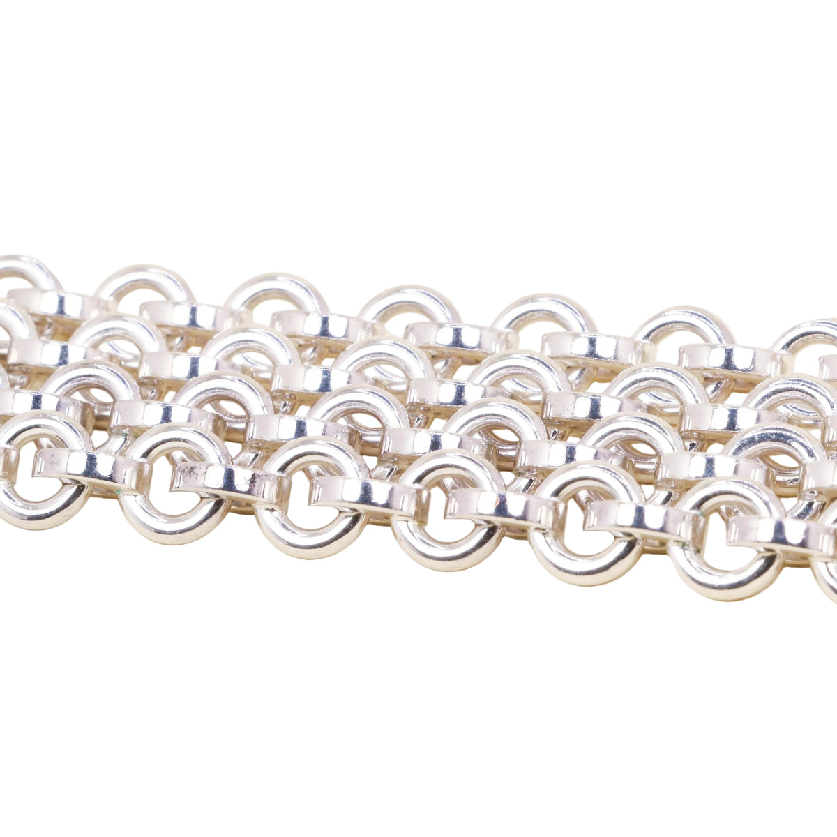 Collier Sautoir HERMÈS "Voltige" en argent