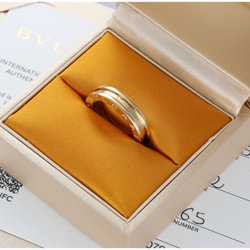 Bague Alliance BULGARI "B.Zéro1" en or jaune