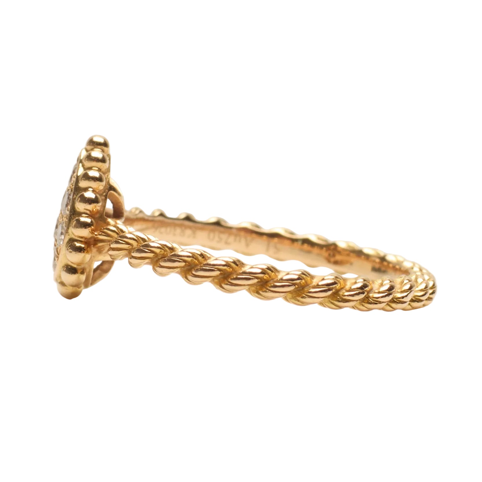Bague BOUCHERON "Serpent Bohème" en or rose et diamants