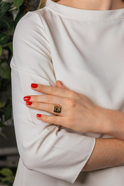 Boucheron Bague Déchaînée Or jaune