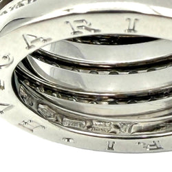 Bague Bandeau BULGARI "B.Zero1" en or blanc et diamants