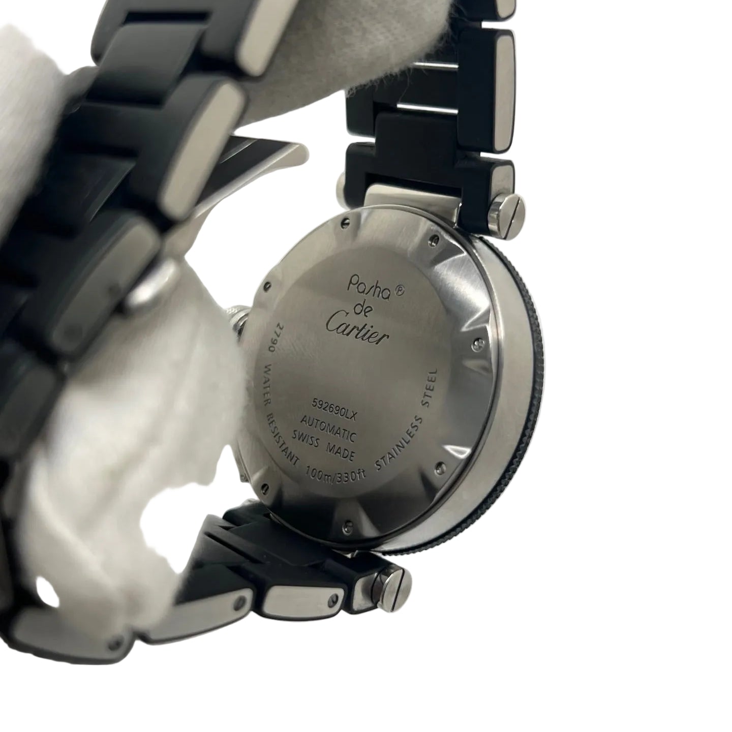 Montre CARTIER "Pasha" en acier