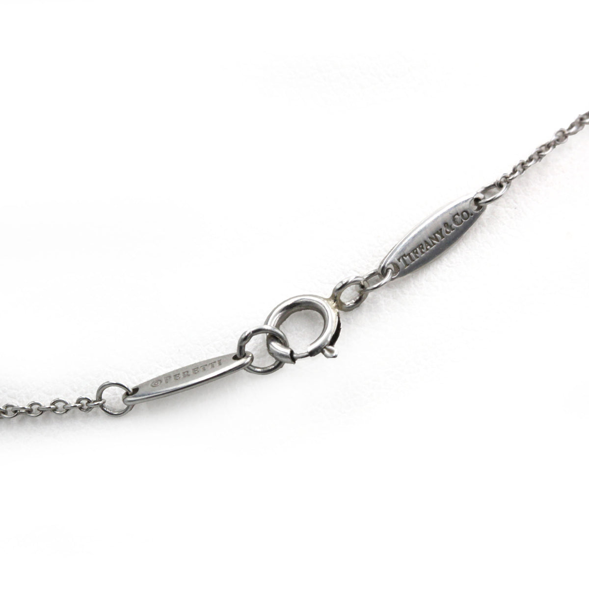 Collier Pendentif TIFFANY & CO. Diamonds By The Yard en platine et diamant