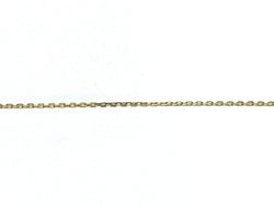 Chaîne en or jaune maille Forçat