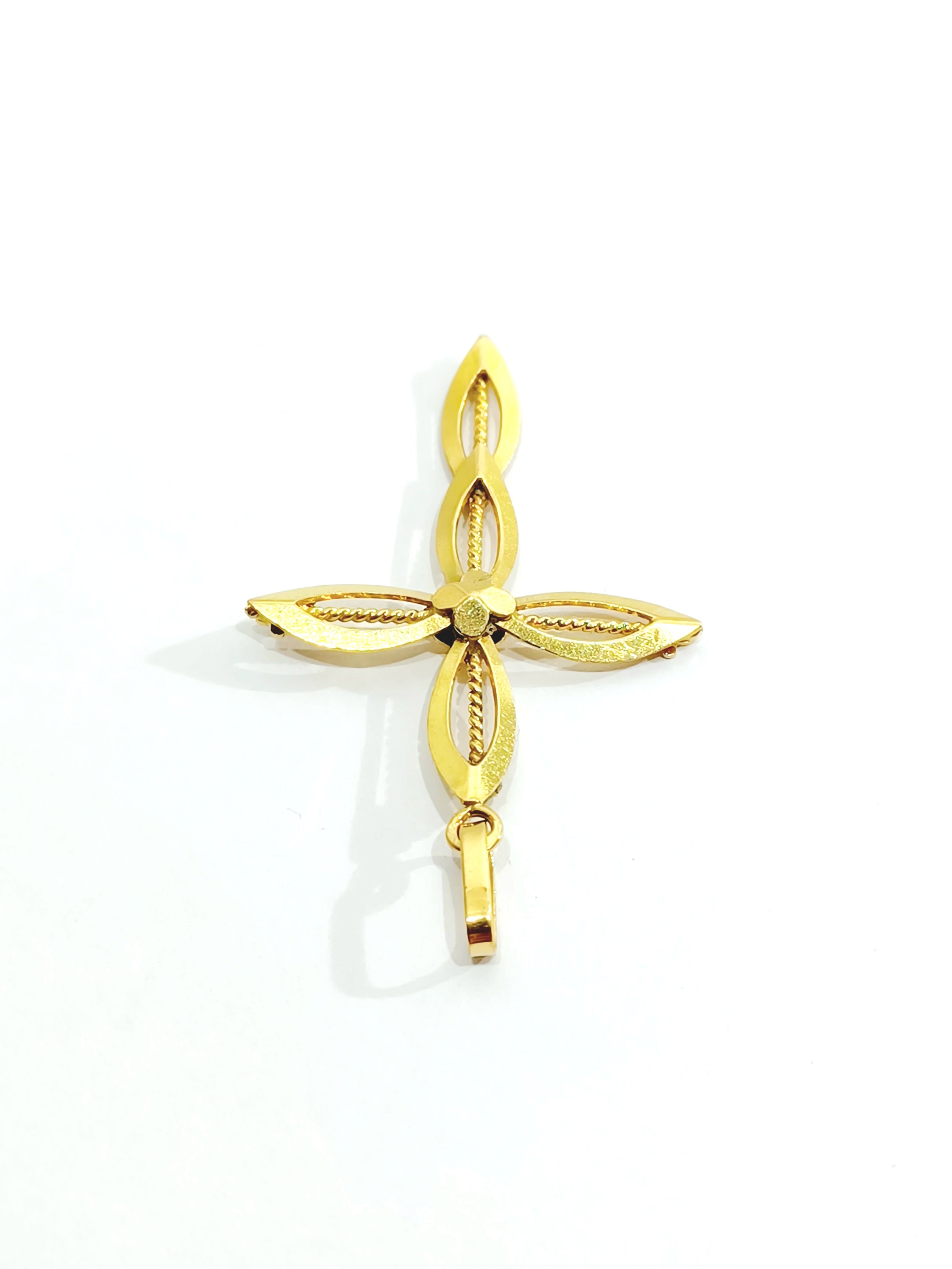 Yellow Gold Cross