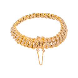 Bracelet Maille américaine Or rose