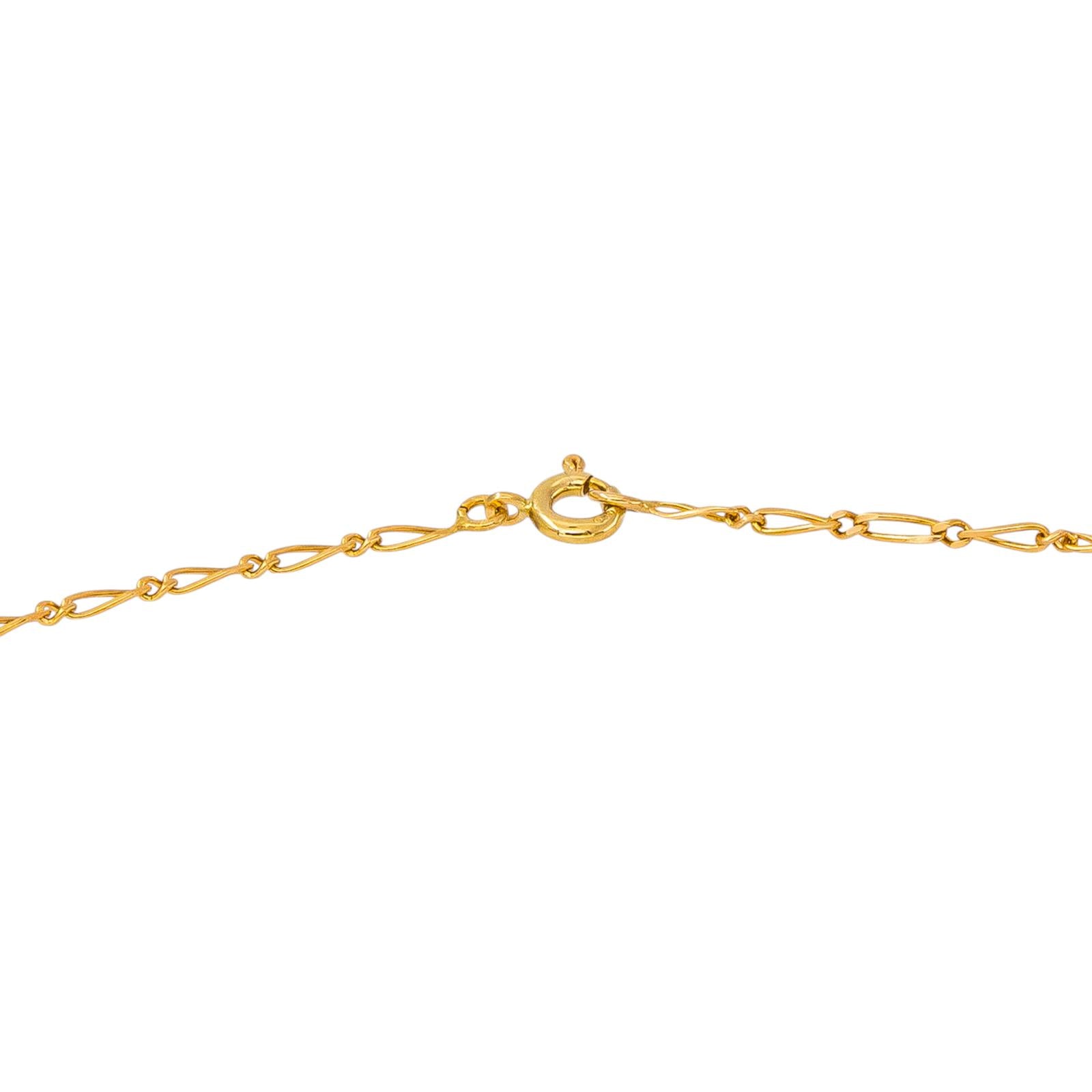 Collier Chaîne en or jaune