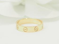 Bague Alliance CARTIER "Love" PM en or jaune