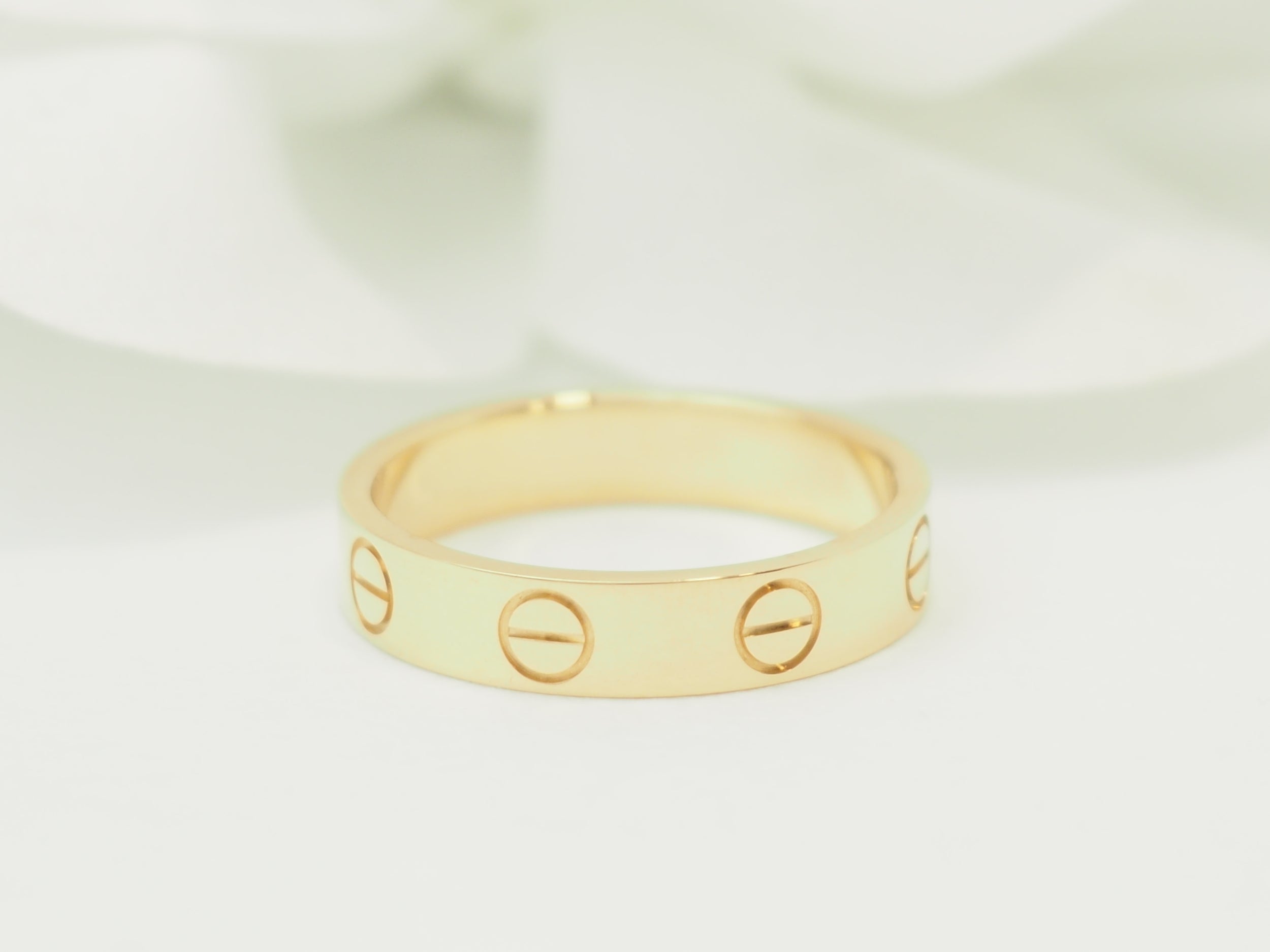 Bague Alliance CARTIER "Love" PM en or jaune
