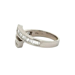 Bague Toi & Moi en or blanc et diamants