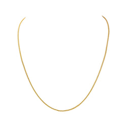 Collier Maille tressée Or jaune