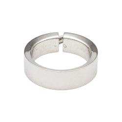 Bague Bandeau CHAUMET Liens en or blanc et diamants