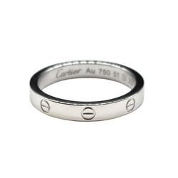 Bague Alliance CARTIER "Love" PM en or blanc