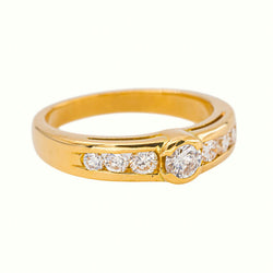 Bague Or jaune Diamant