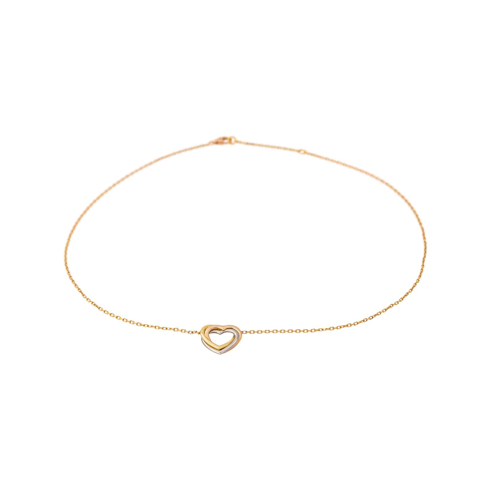 Cartier Collier Trinity Or rose