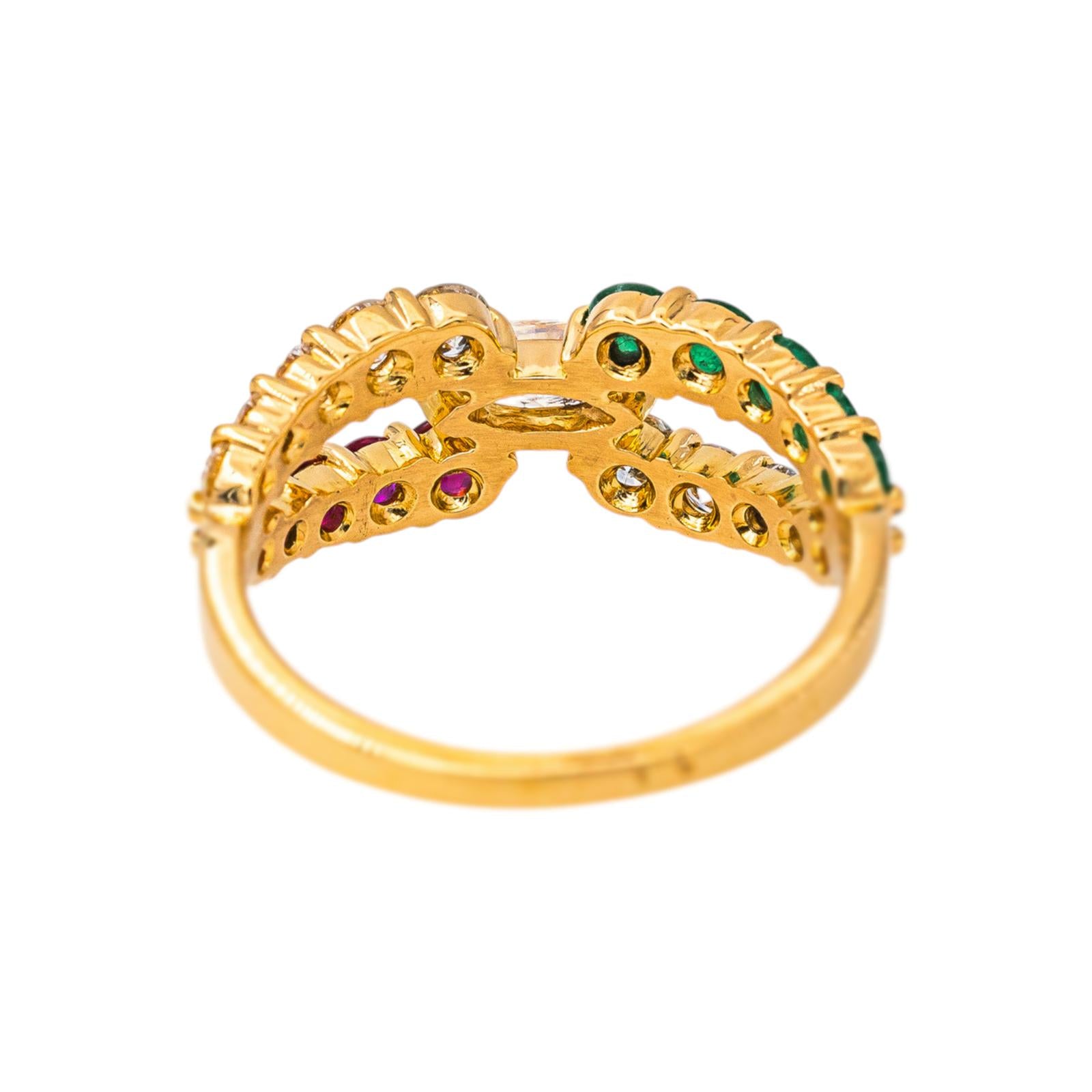 Bague Or jaune Diamant