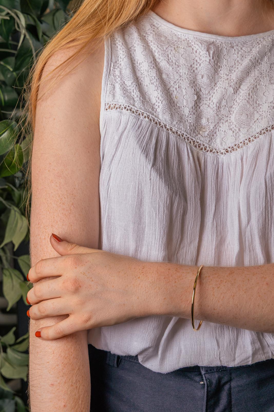 Bracelet Jonc Or jaune
