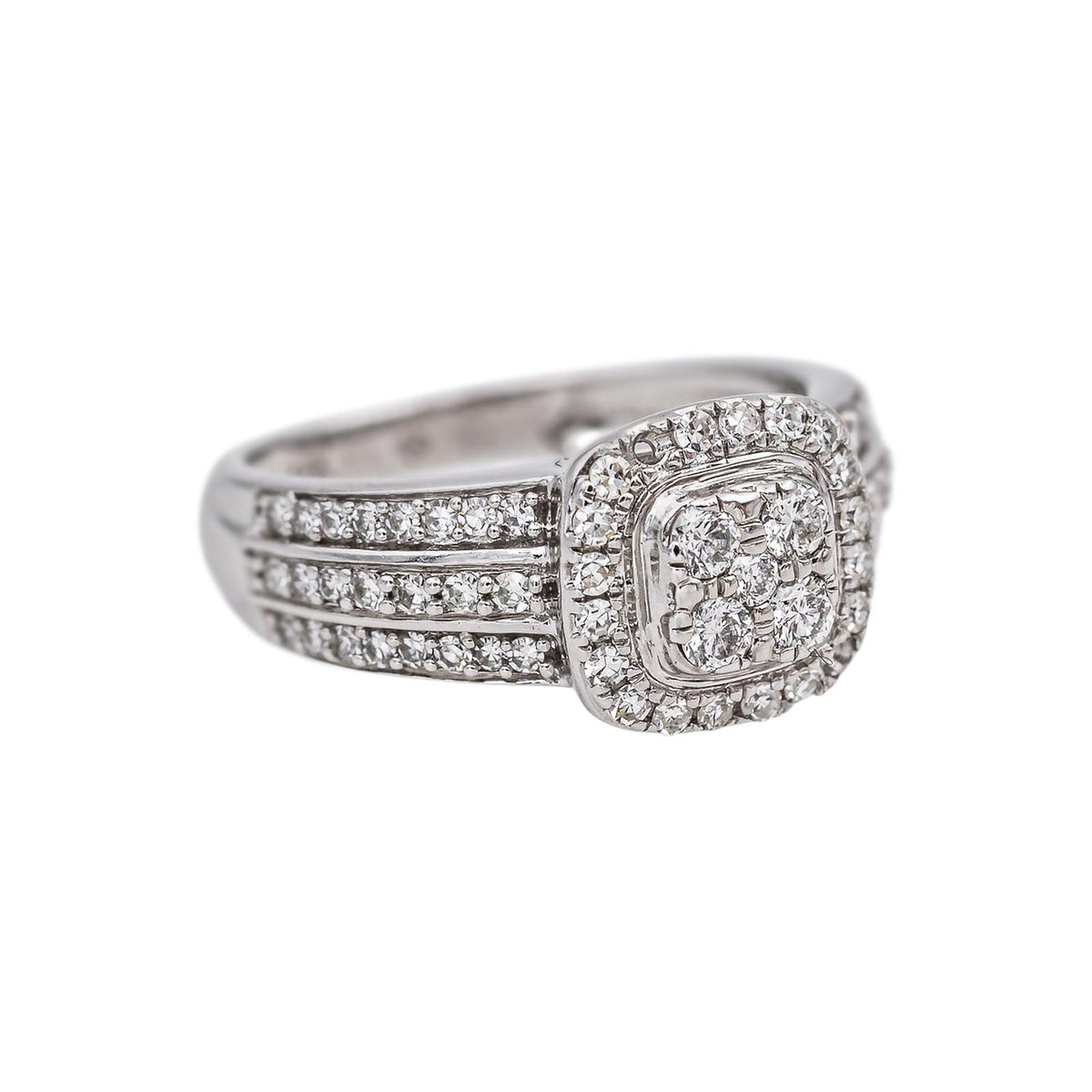 Bague Or blanc Diamant
