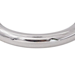 Ginette NY Bague Alliance Be my white domed band Or blanc