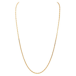 Collier Maille forçat Or jaune
