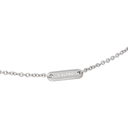 Balmain Collier Maille Forçat  Or blanc