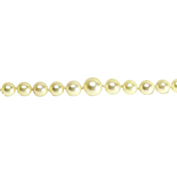 Collier Perles en or blanc et saphir