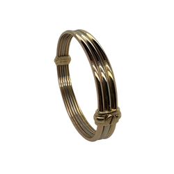 Bracelet Jonc CARTIER Trinity en or blanc, or jaune et or rose