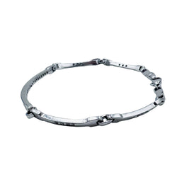 Bracelet Ligne en or blanc et diamants