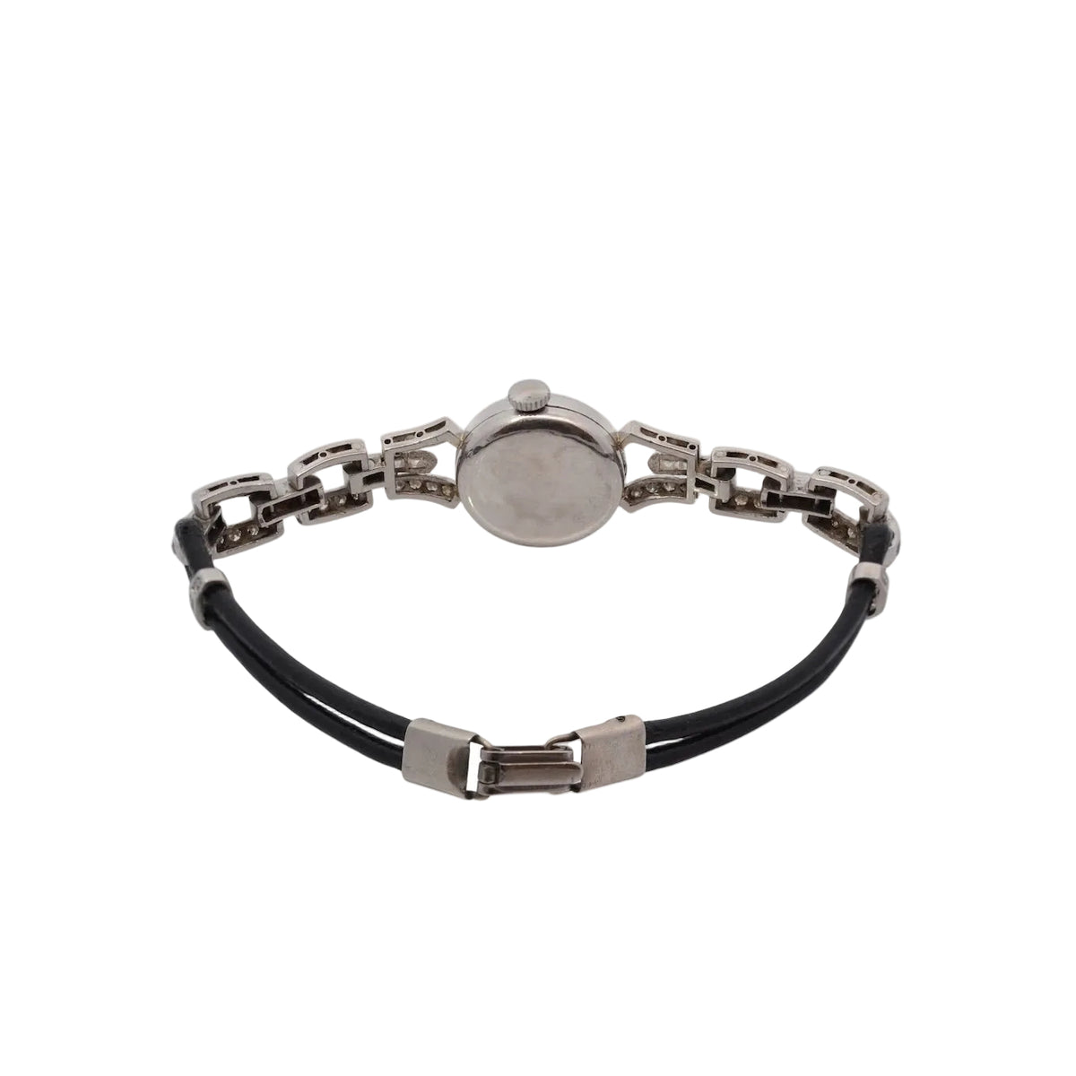 Montre en platine et diamants