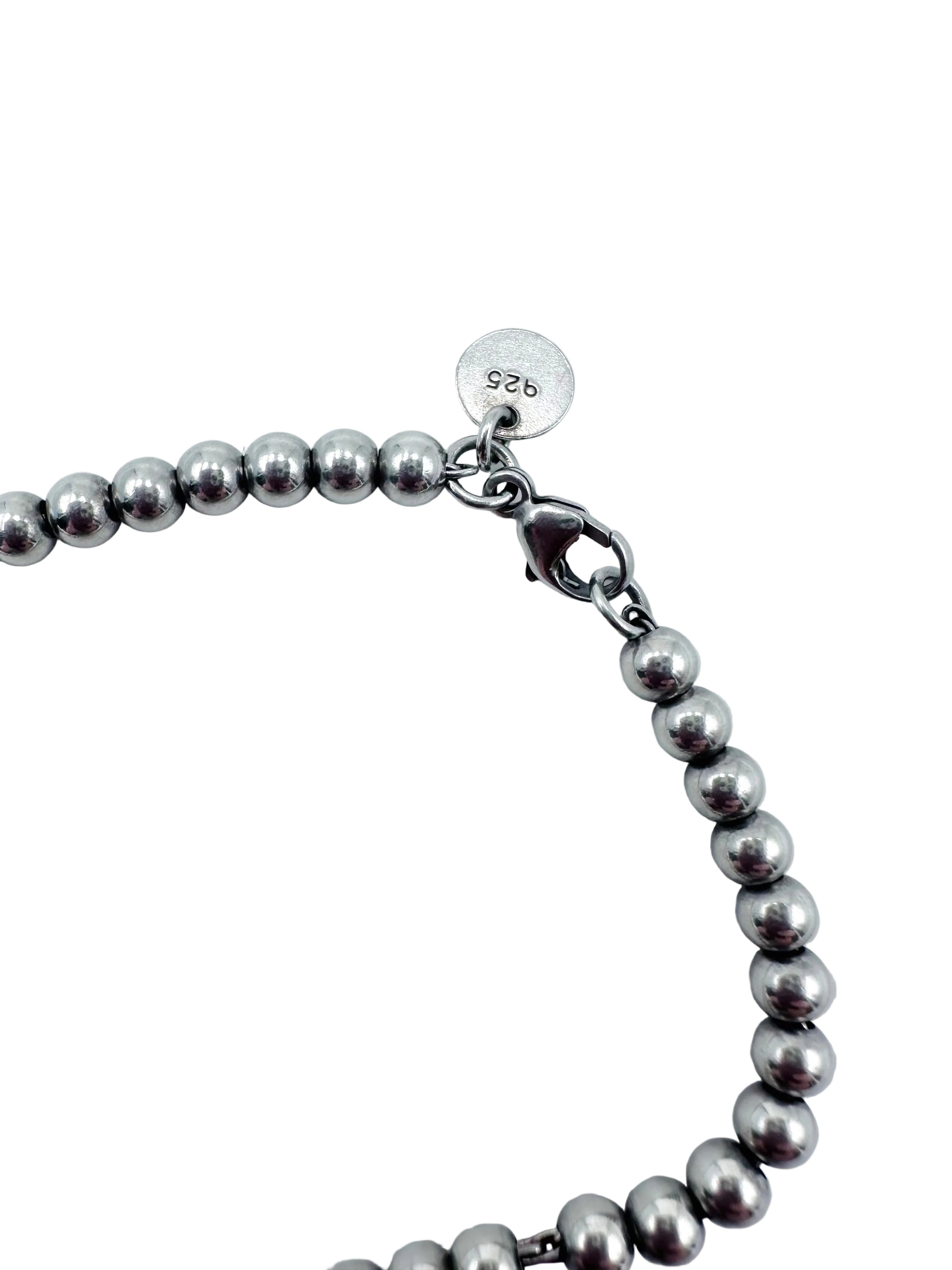 Bracelet Perles TIFFANY & CO. "Return to Tiffany" en argent