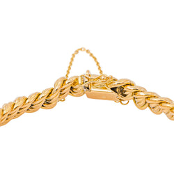 Bracelet Maille américaine Or rose
