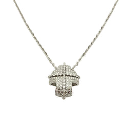 Collier Pendentif RECARLO en or blanc et diamants