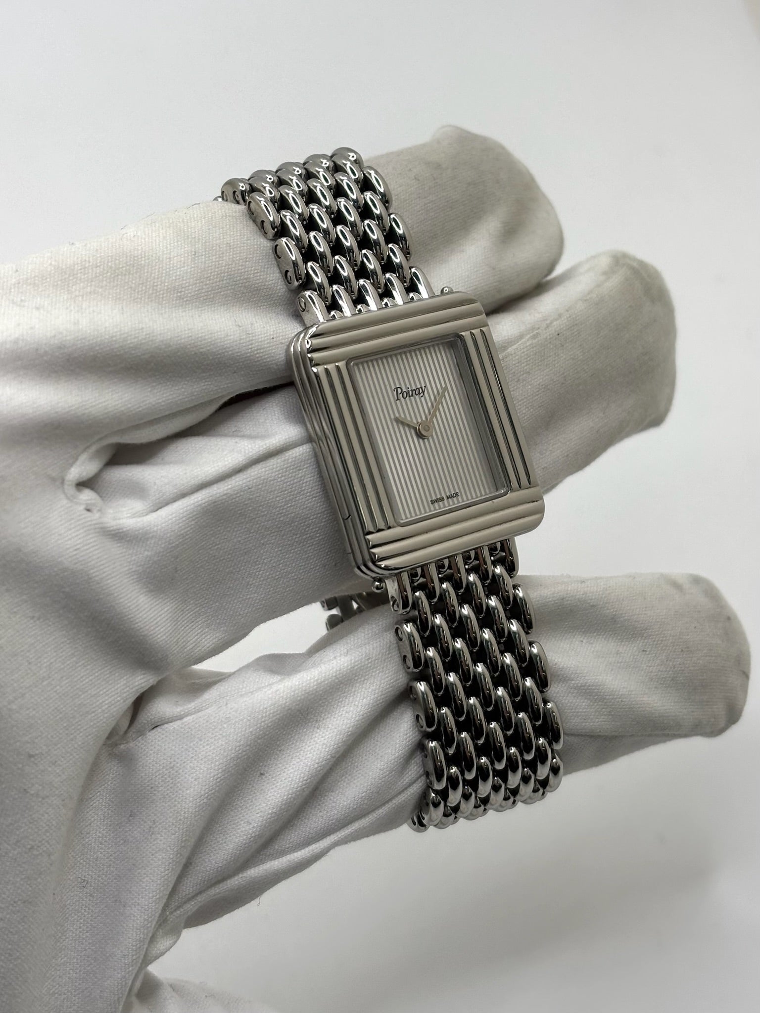 Montre POIRAY "Ma Première" en acier