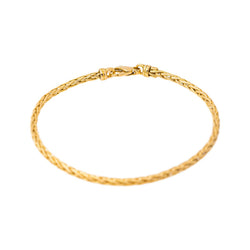 Bracelet Maille Palmier Or jaune