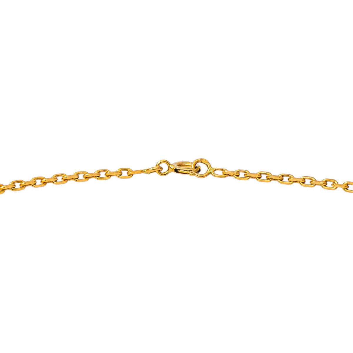 Collier  Maille forçat Or jaune