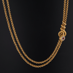 Collier Sautoir en or jaune