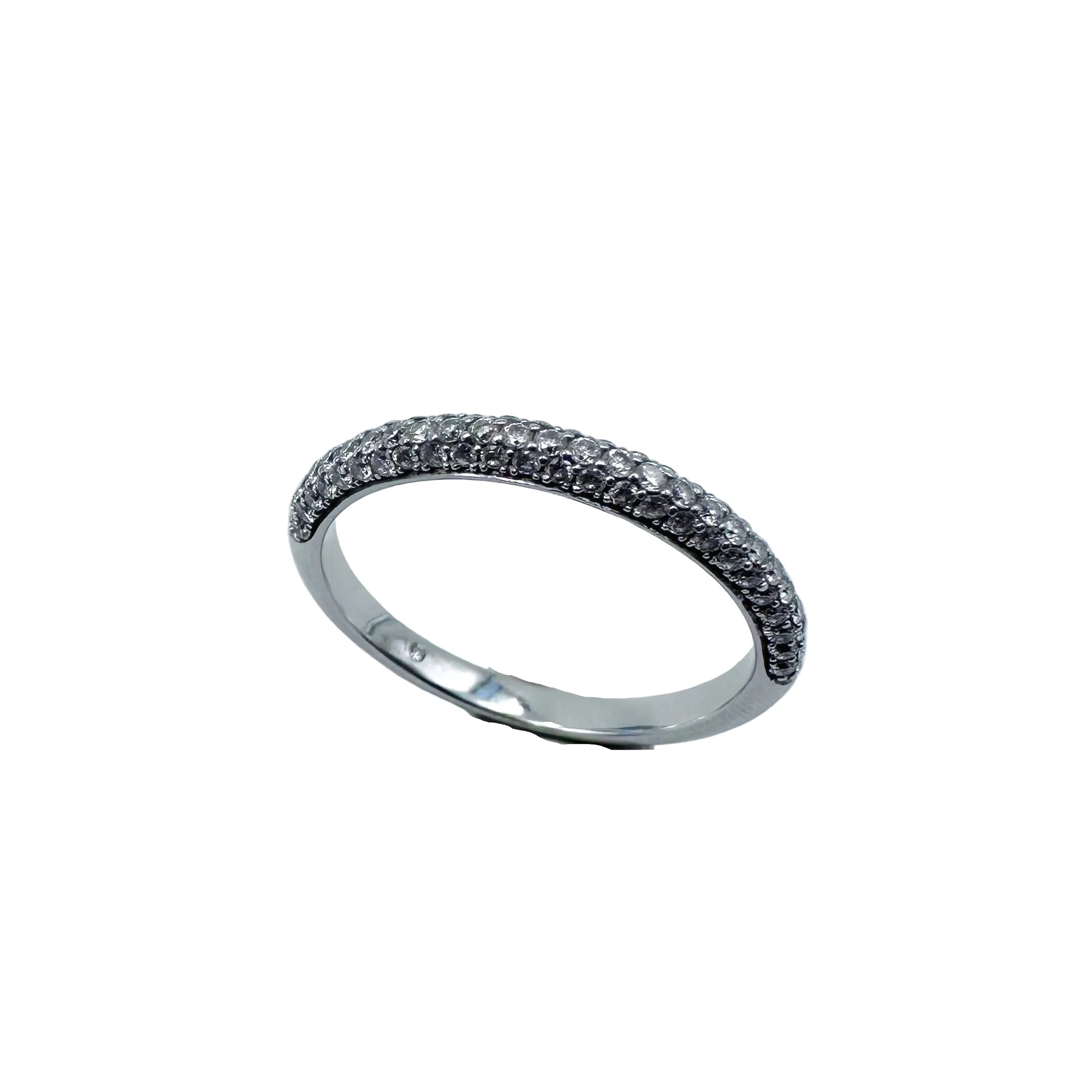 Bague Alliance MESSIKA "Joy" en or blanc et diamants