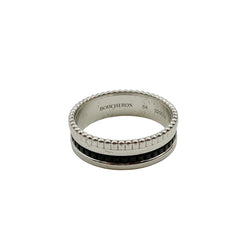 Bague BOUCHERON Quatre Black Edition en or blanc et PVD noir