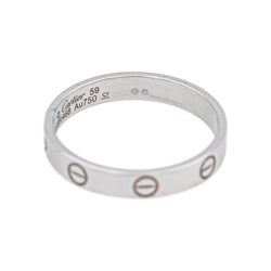 Cartier  Bague  Love  Or blanc