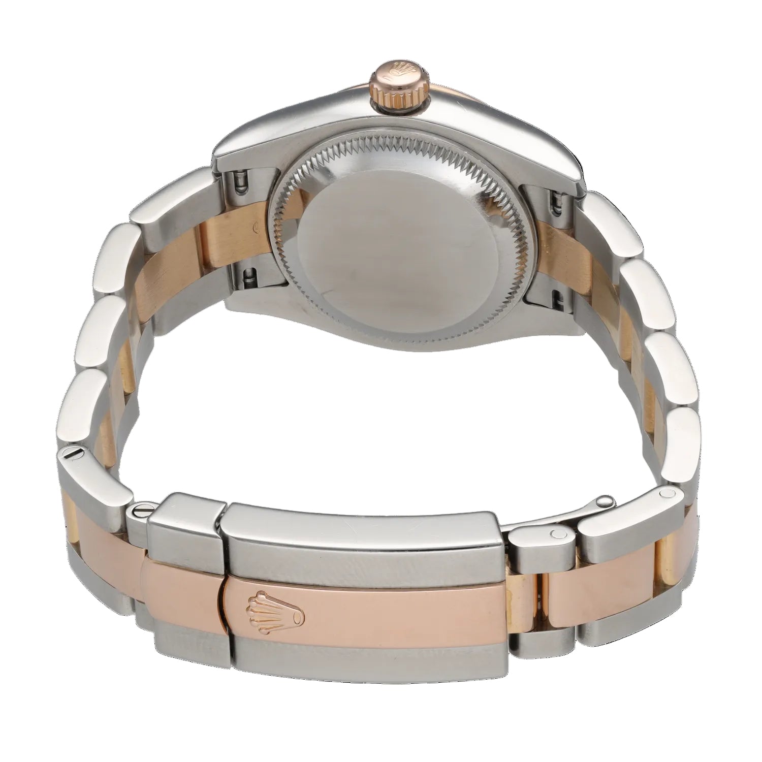 Montre ROLEX "Oyster Datejust Lady" en or rose et acier
