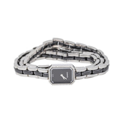 Montre CHANEL Première Céramique en acier, céramique  et diamants