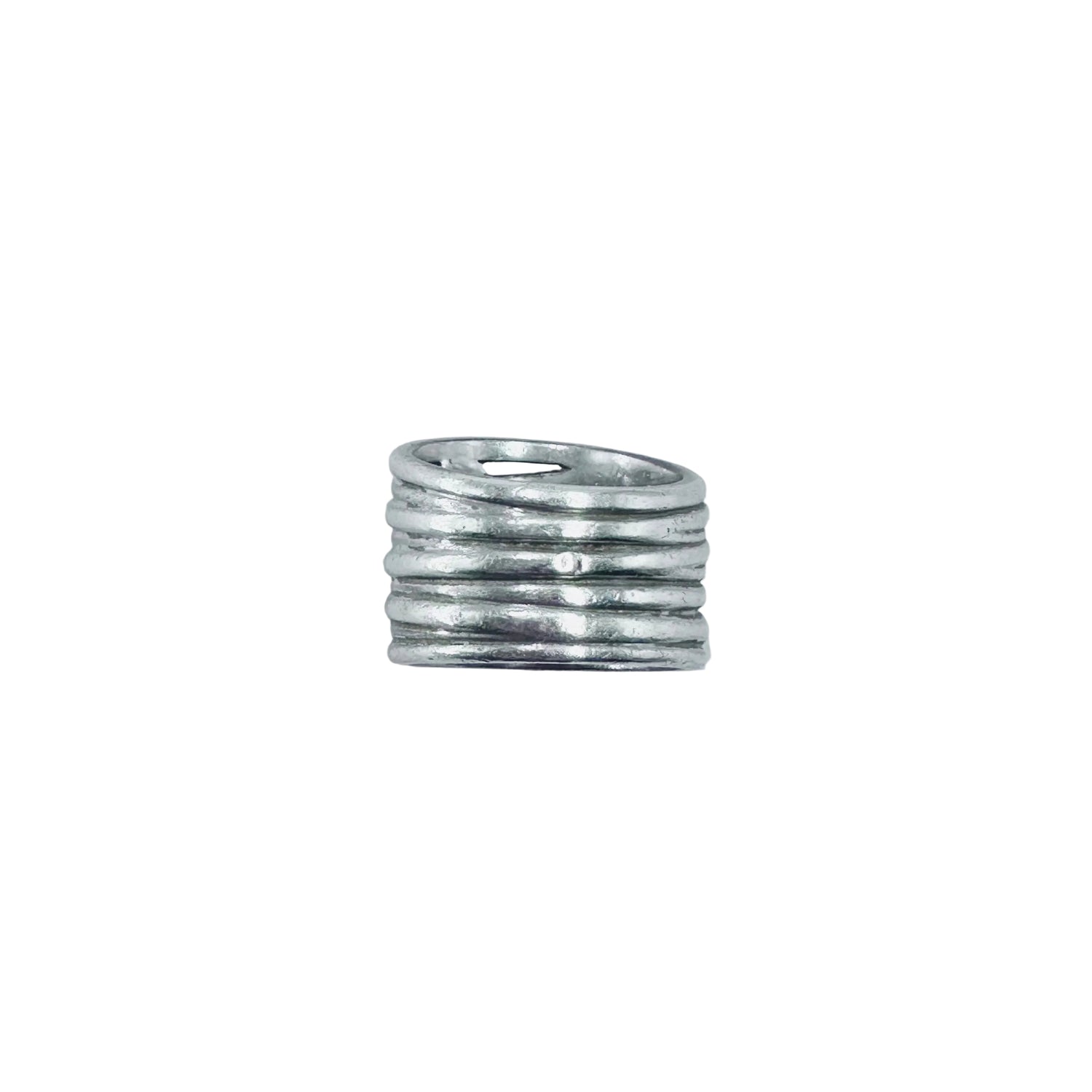 Bague MAUBOUSSIN "Kiff and Sun" en or jaune, argent et diamants