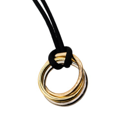 Pendentif CARTIER Trinity en or blanc, or jaune et or rose