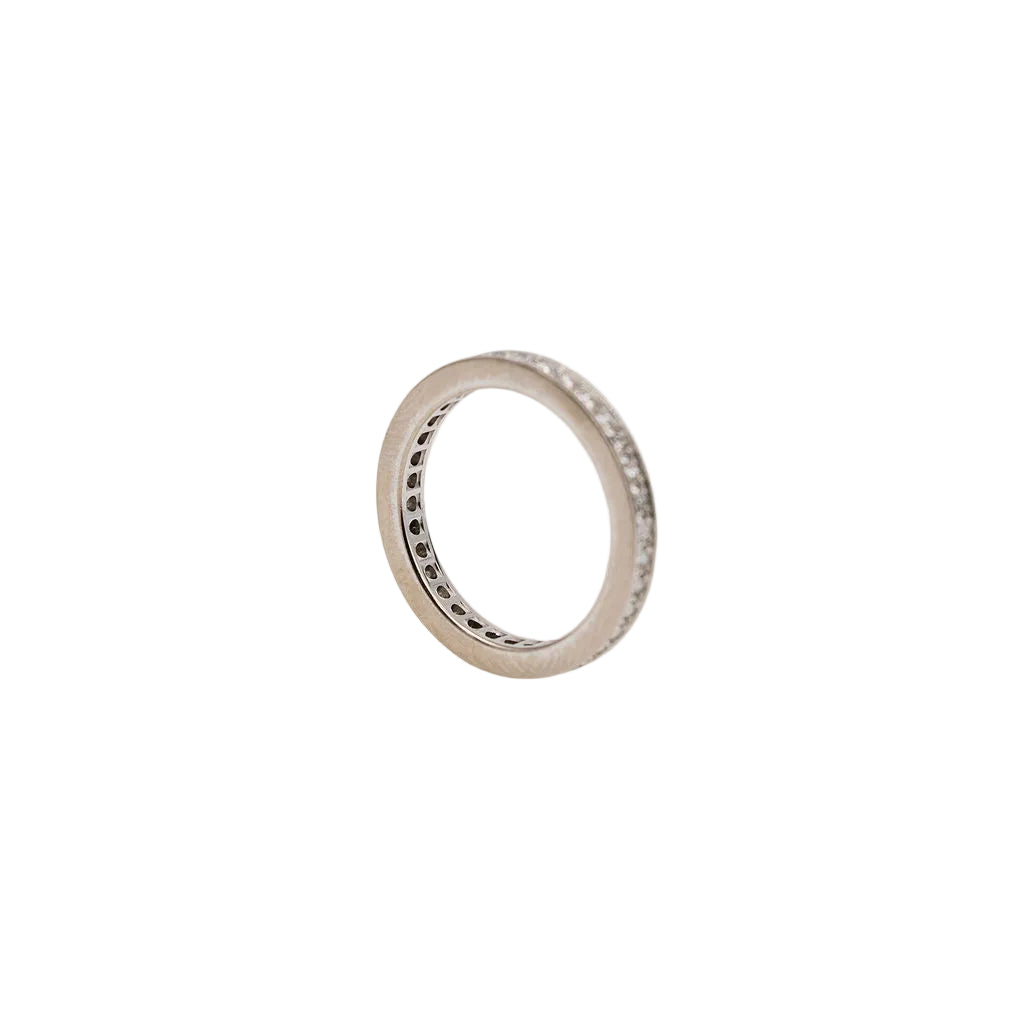 Bague Alliance MAUBOUSSIN en or blanc et diamants