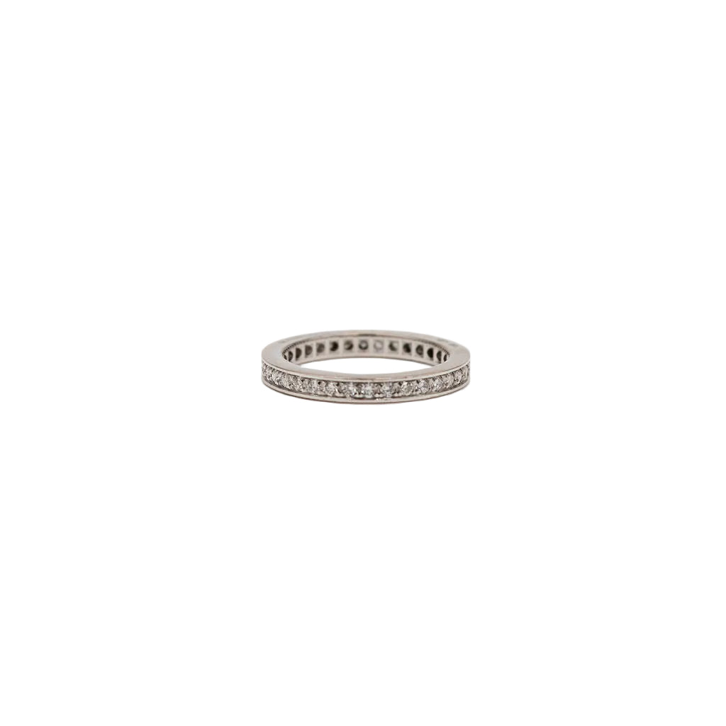 Bague Alliance MAUBOUSSIN en or blanc et diamants