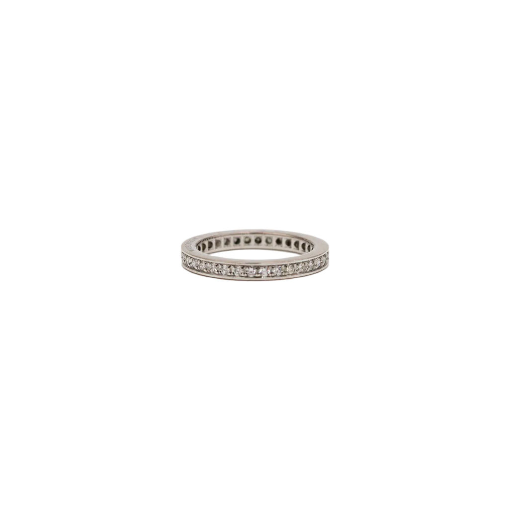 Bague Alliance MAUBOUSSIN en or blanc et diamants