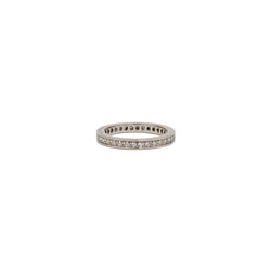 Bague Alliance MAUBOUSSIN en or blanc et diamants